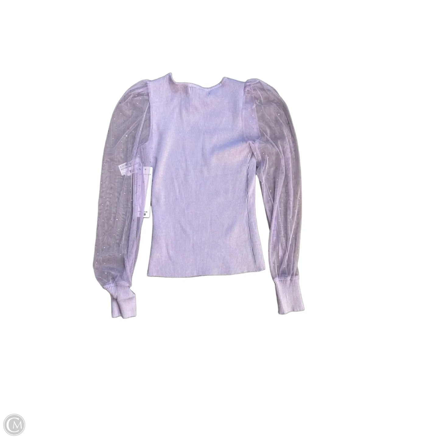 Top Long Sleeve By Madden Girl In Purple, Size: S