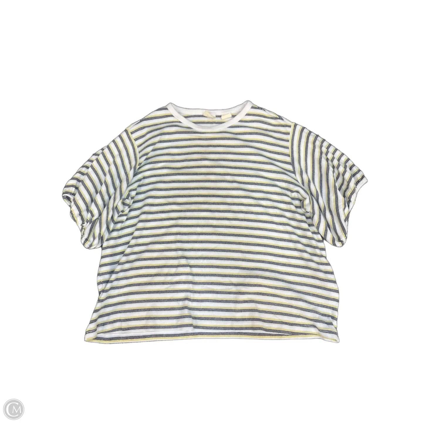 Top Short Sleeve By Levis In White, Size: 3x