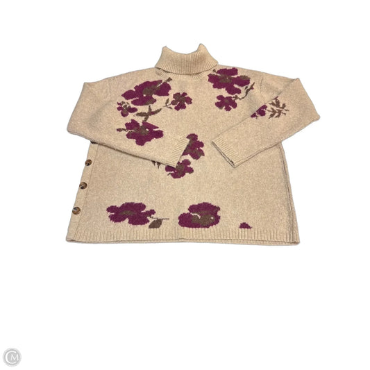 Sweater By St Johns Bay In Floral Print, Size: Xl