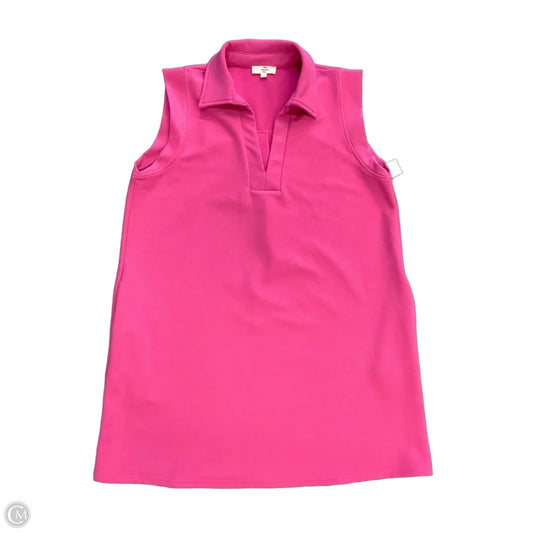 Athletic Dress By Entro In Pink, Size: L