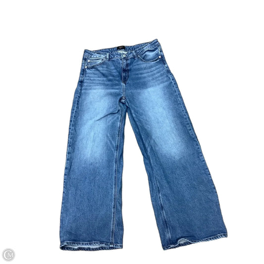Jeans Flared By Quince In Blue, Size: 12