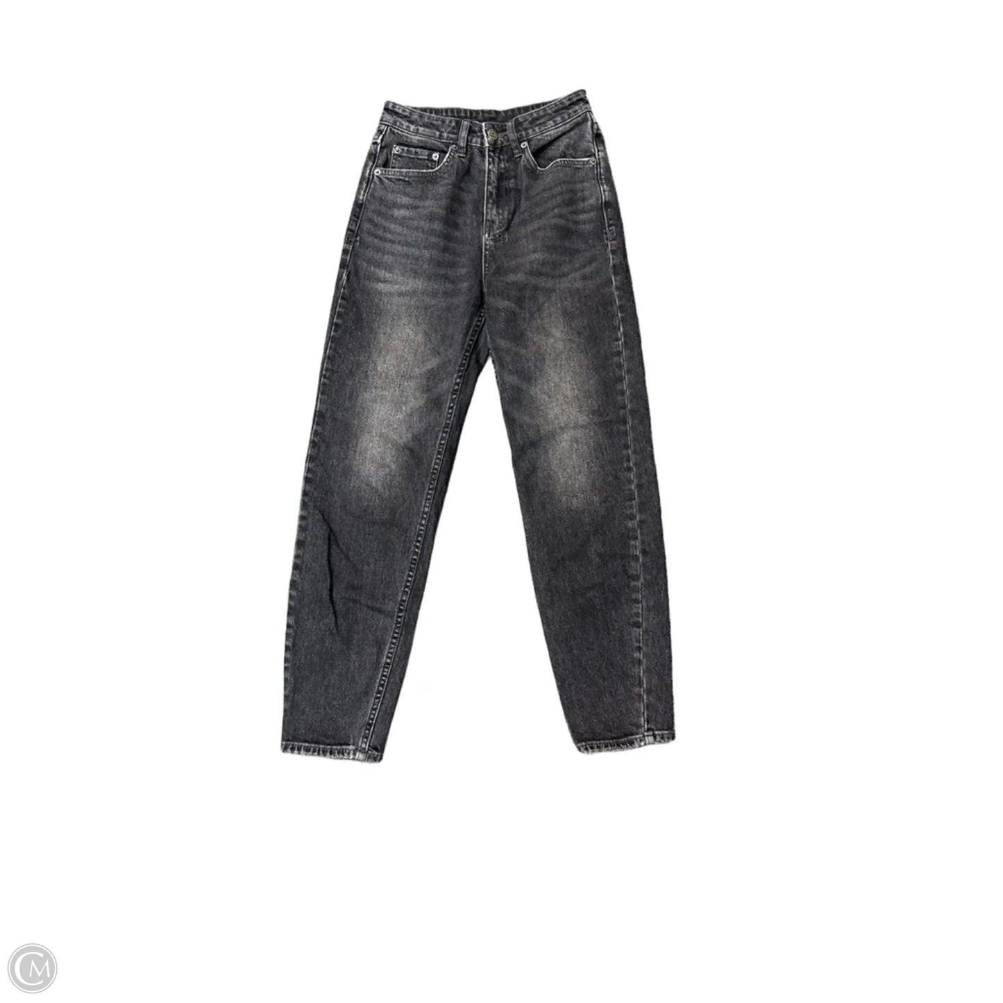 Jeans Straight By Clothes Mentor In Black, Size: 24