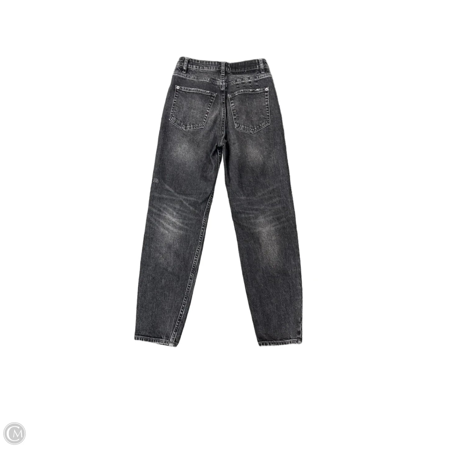 Jeans Straight By Clothes Mentor In Black, Size: 24