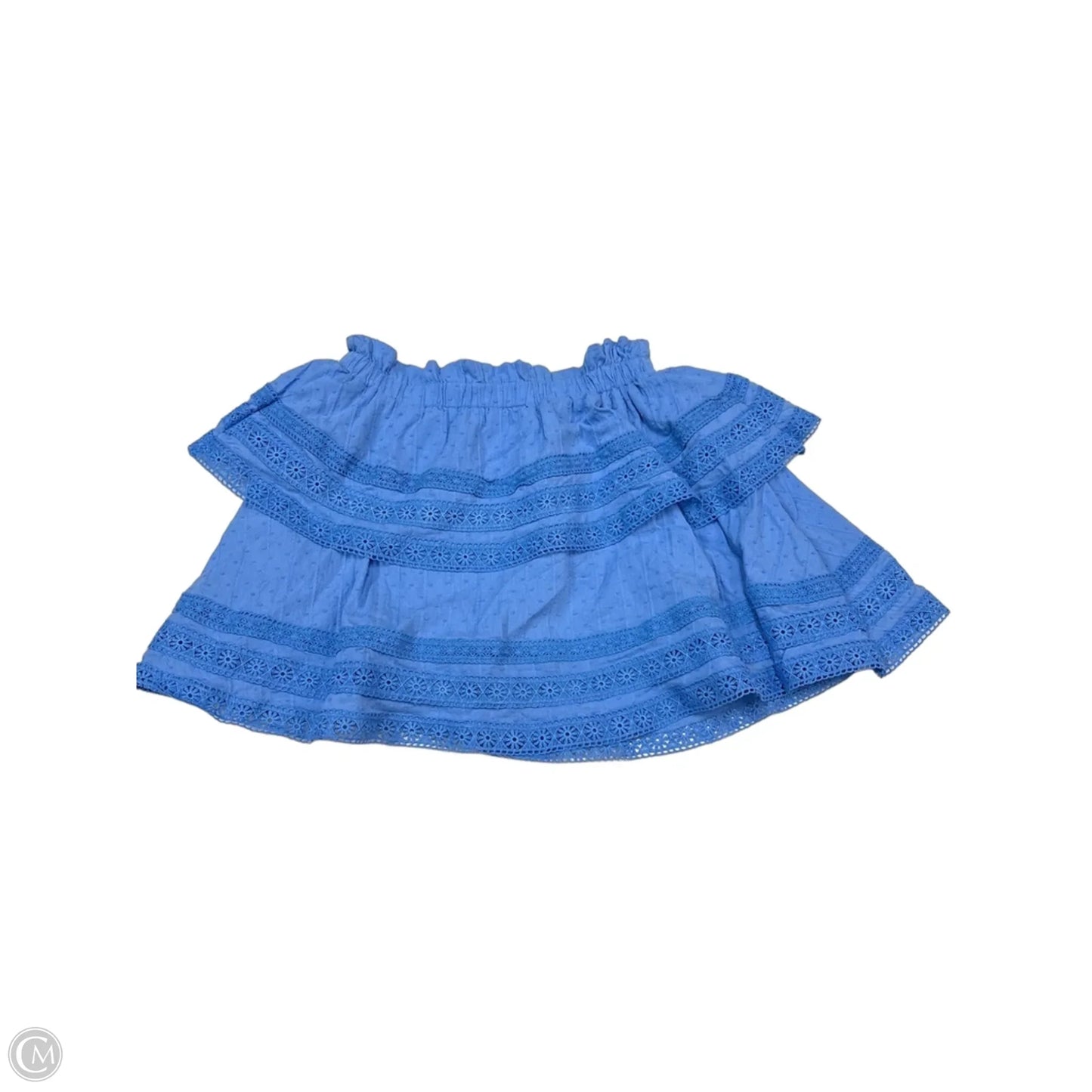 Skirt Mini & Short By Clothes Mentor In Blue, Size: L