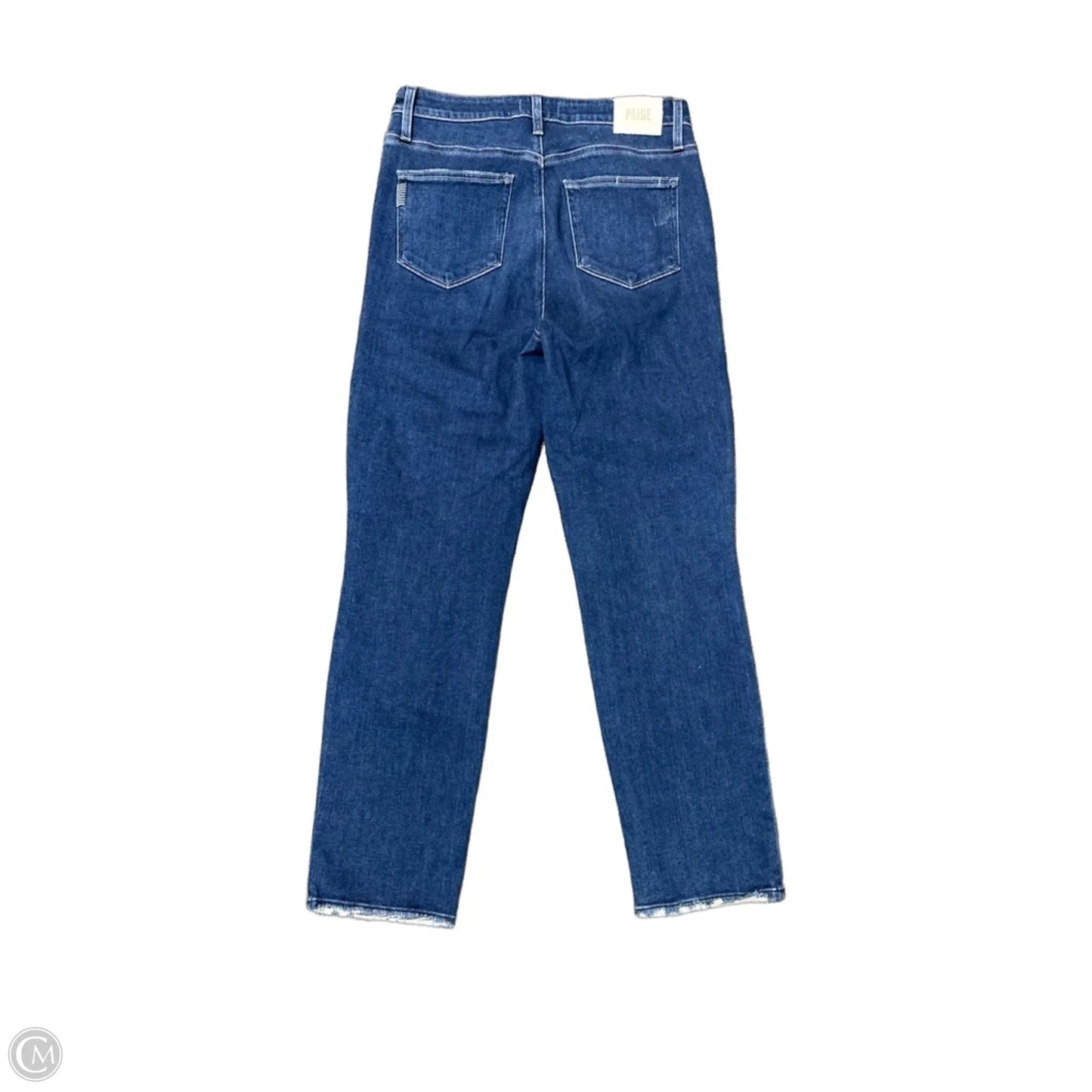 Jeans Straight By Paige In Blue, Size: 30