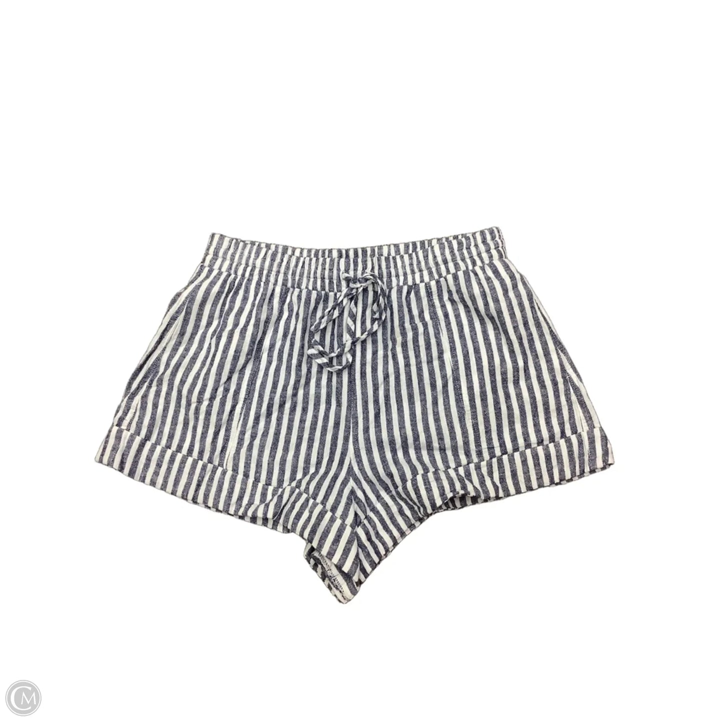 Shorts By Universal Thread In Striped Pattern, Size: M