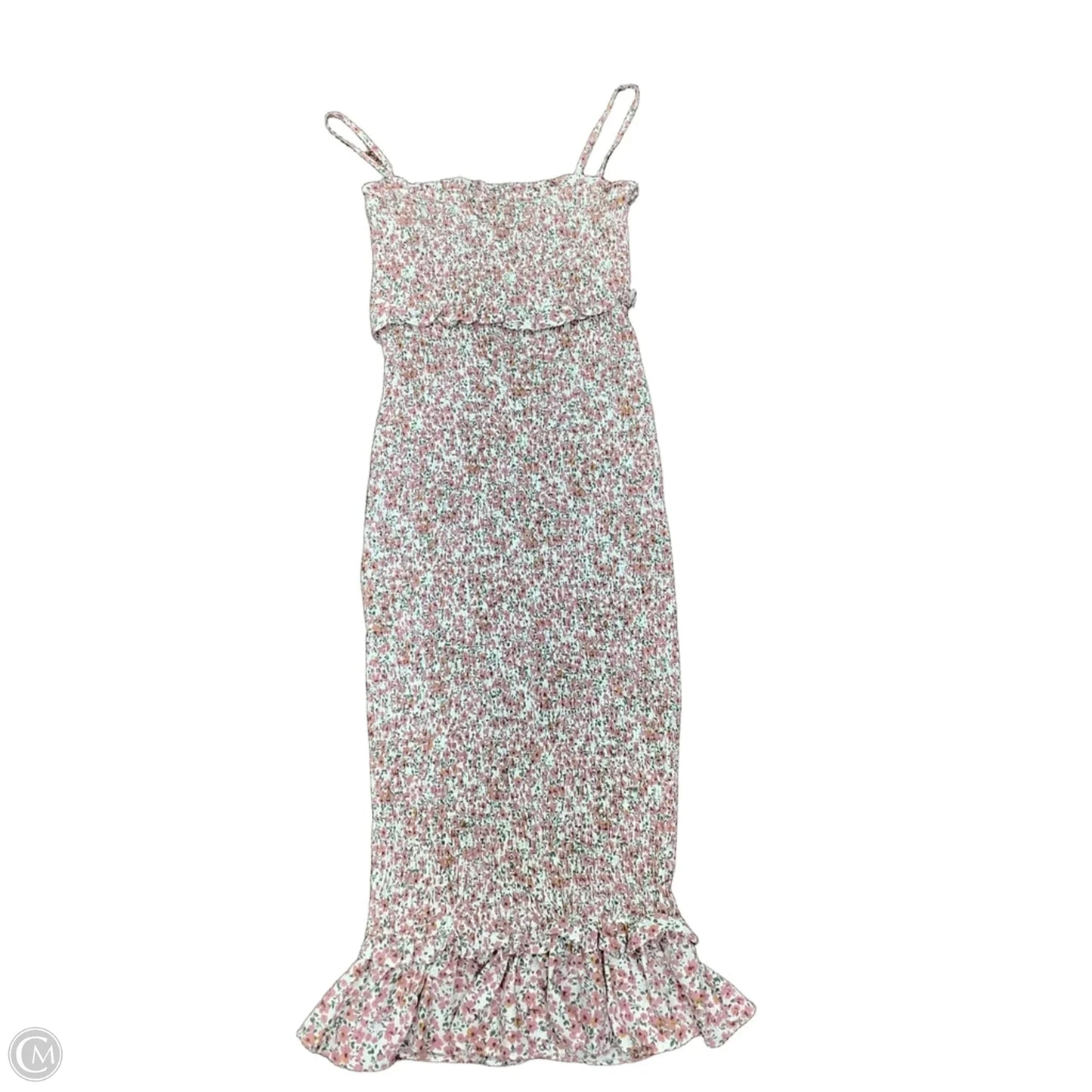 Dress Casual Maxi By Petal & Pup In Floral Print, Size: L