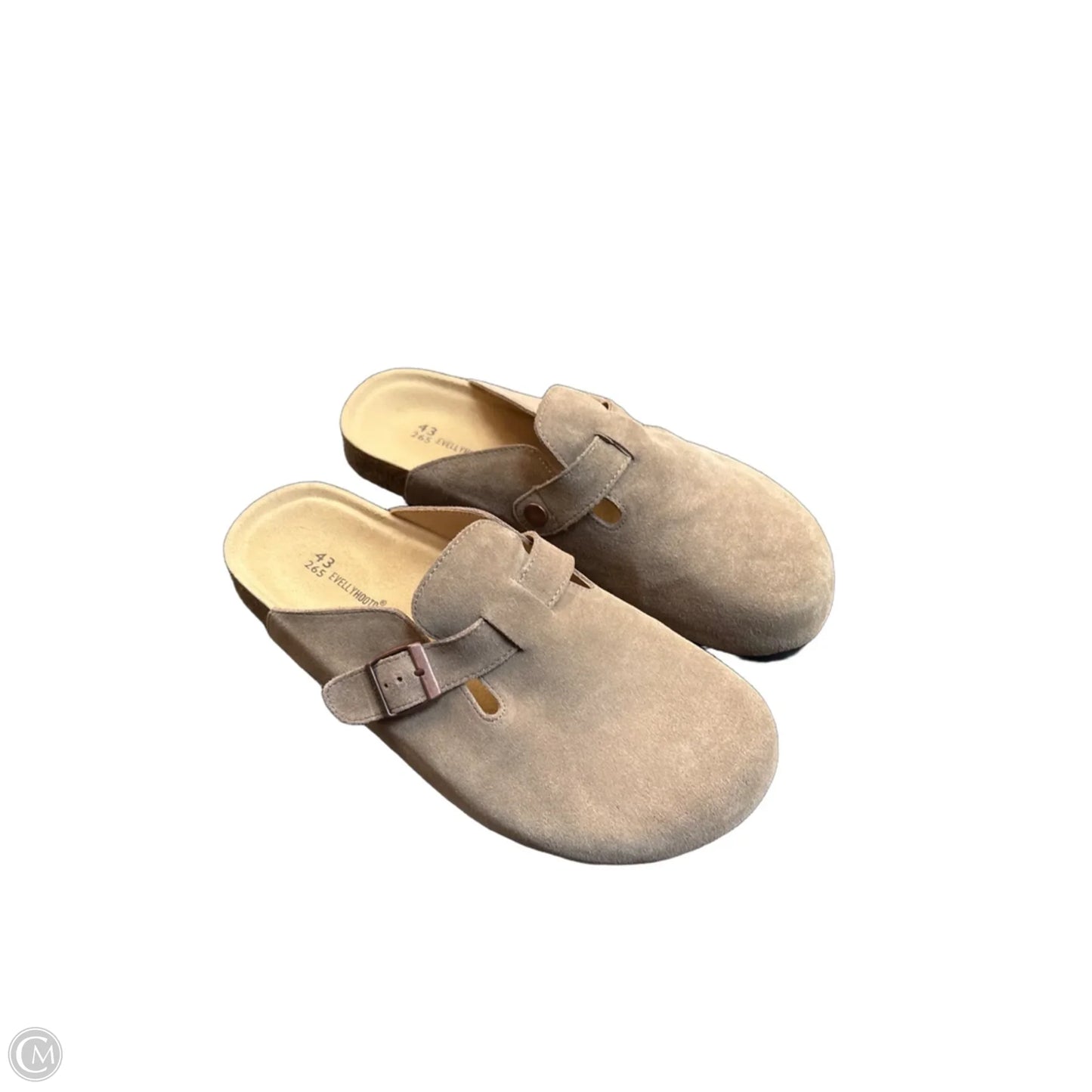 Shoes Flats By Clothes Mentor In Brown, Size: 9