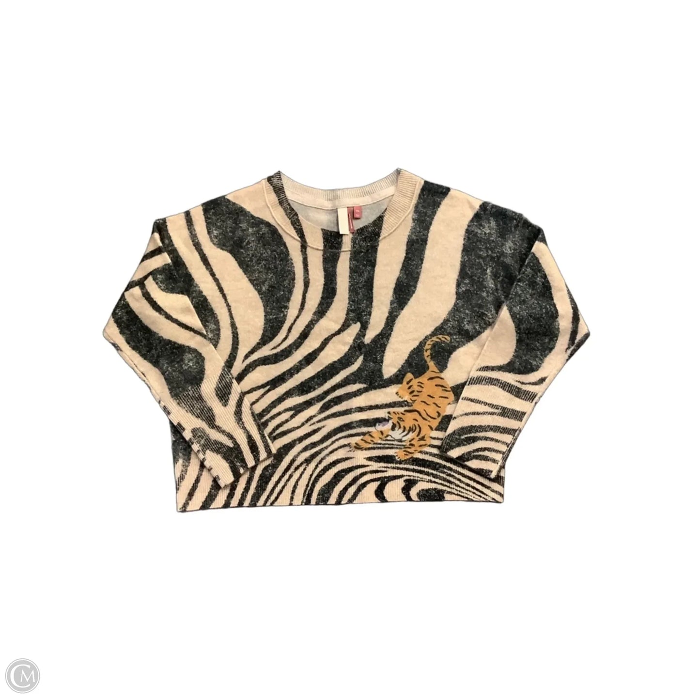 Sweater Cashmere By Pilcro In Animal Print, Size: Xxs