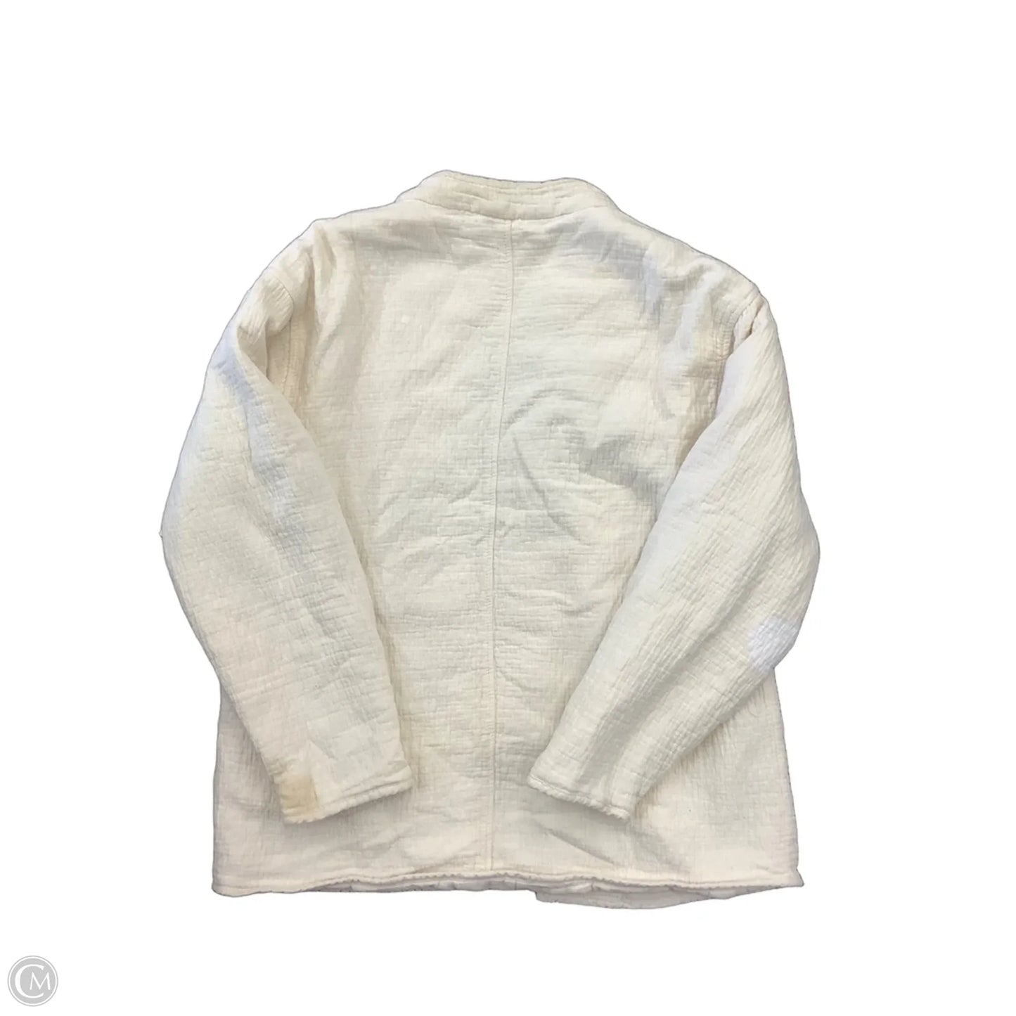 Jacket Puffer & Quilted By Clothes Mentor In Beige, Size: 12