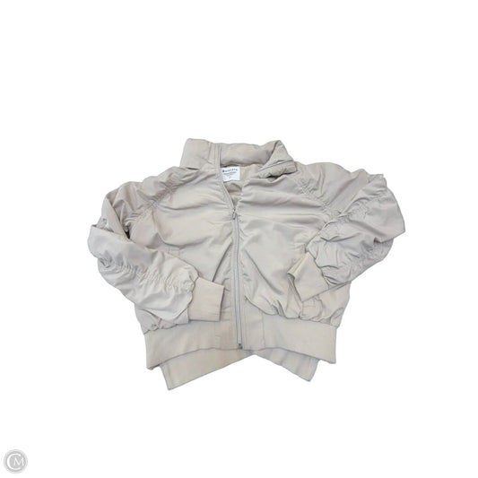 Athletic Jacket By Athleta In Beige, Size: M