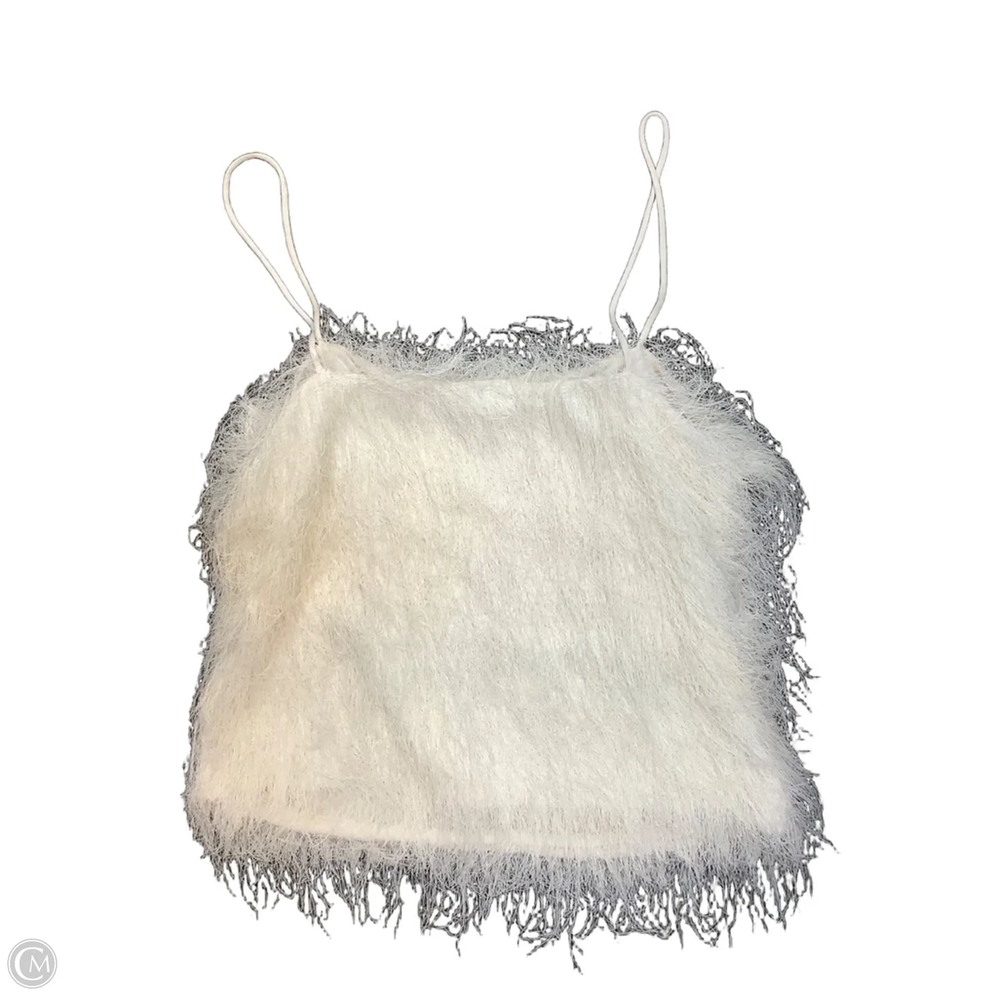 Tank Top By H&m In White, Size: M