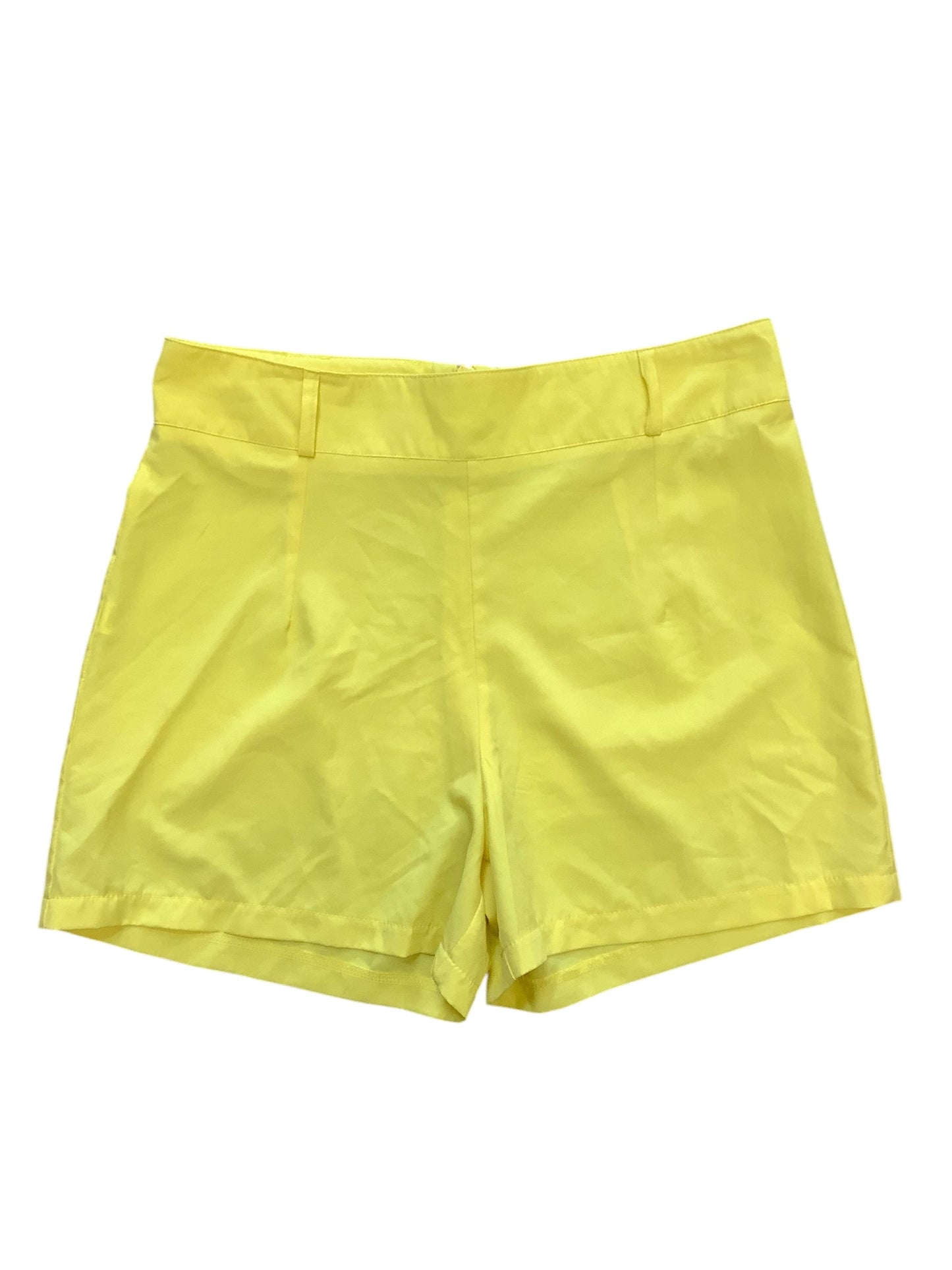 Shorts By Clothes Mentor In Yellow, Size: L