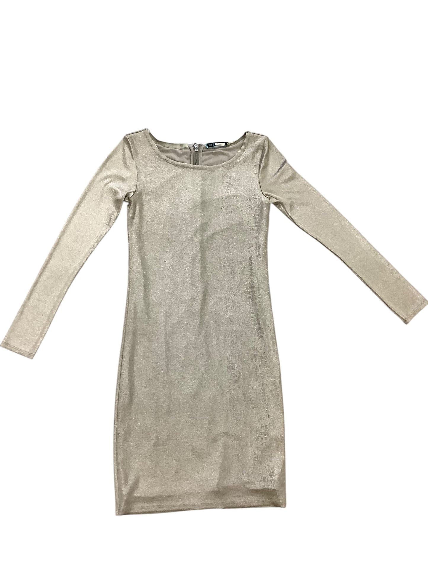 Dress Party Midi By Alice + Olivia In Gold, Size: 0