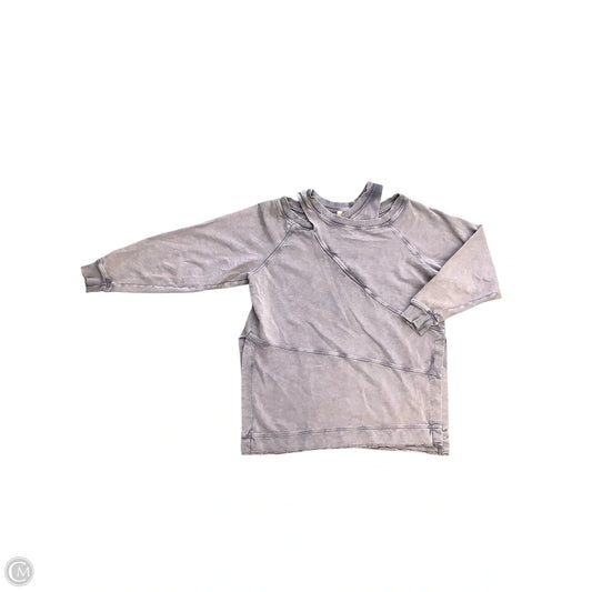 Sweatshirt Crewneck By Pilcro In Purple, Size: Xs
