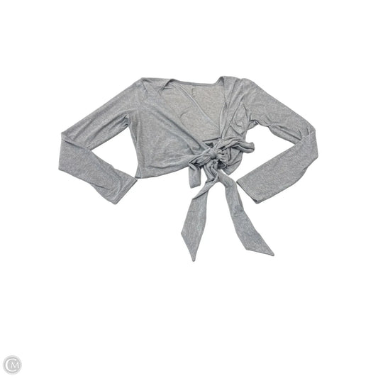Athletic Top Long Sleeve Crewneck By Beyond Yoga In Grey, Size: Xl
