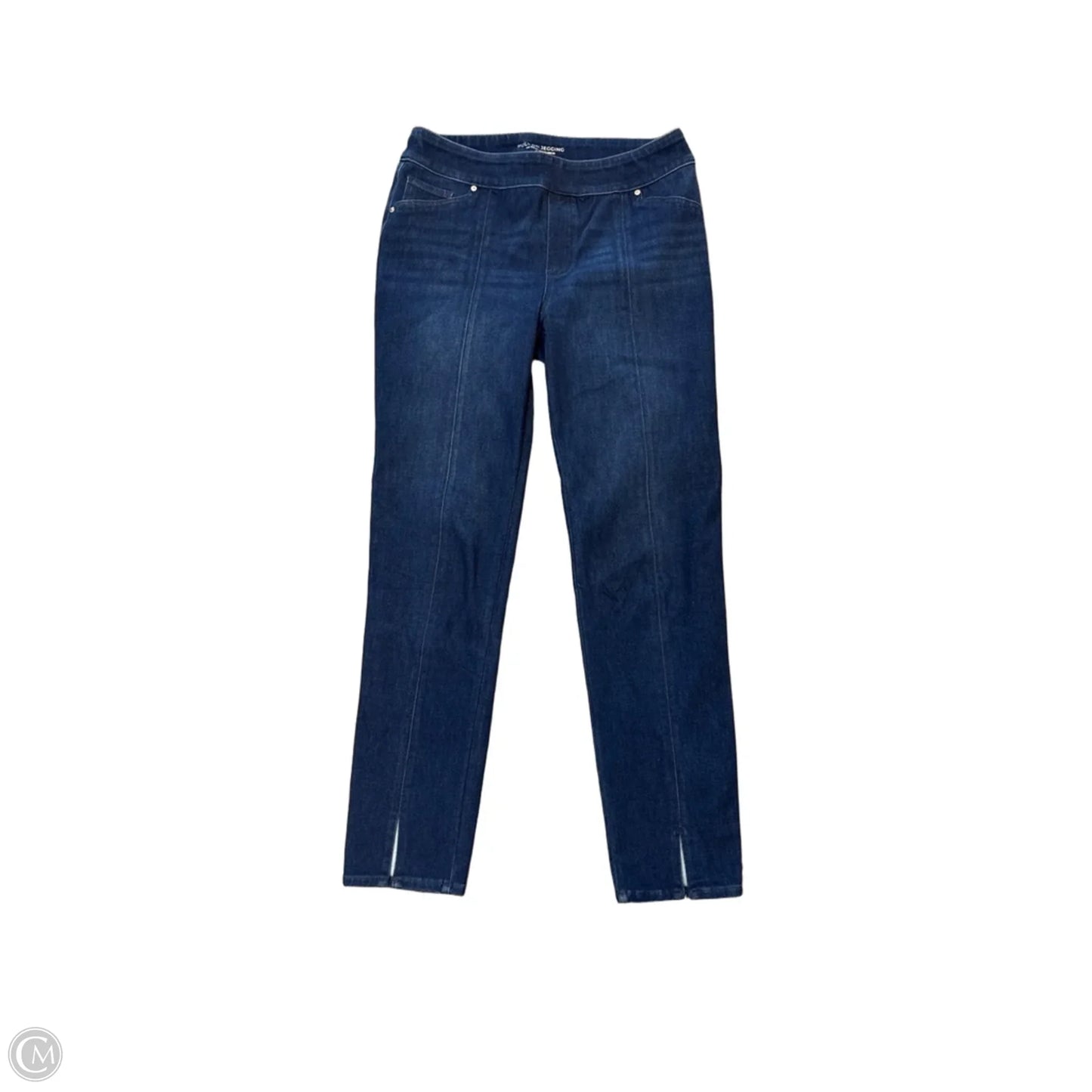 Jeans Jeggings By Chicos In Blue Denim, Size: 4