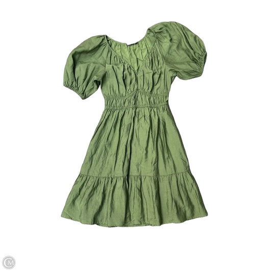 Dress Casual Midi By Vineyard Vines In Green, Size: Xs