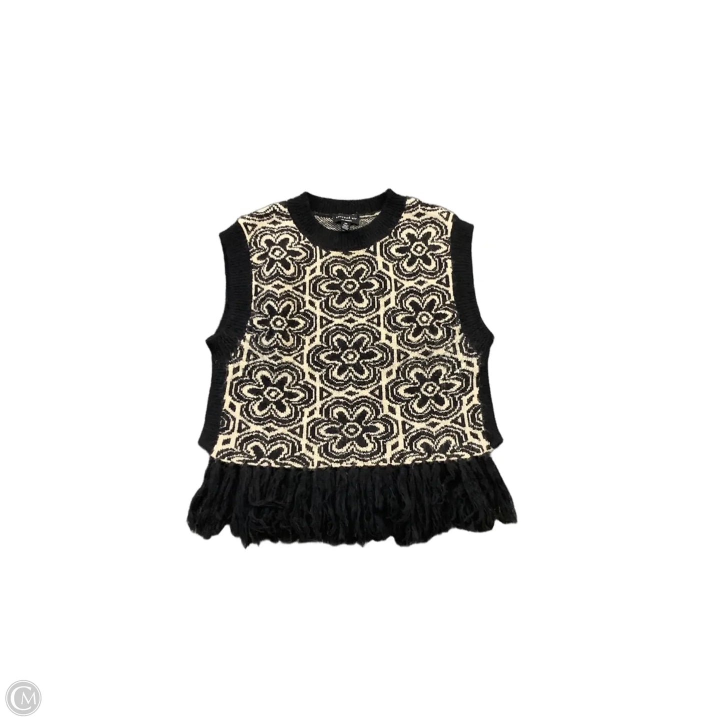 Vest Sweater By Current Air In Tan, Size: Xs