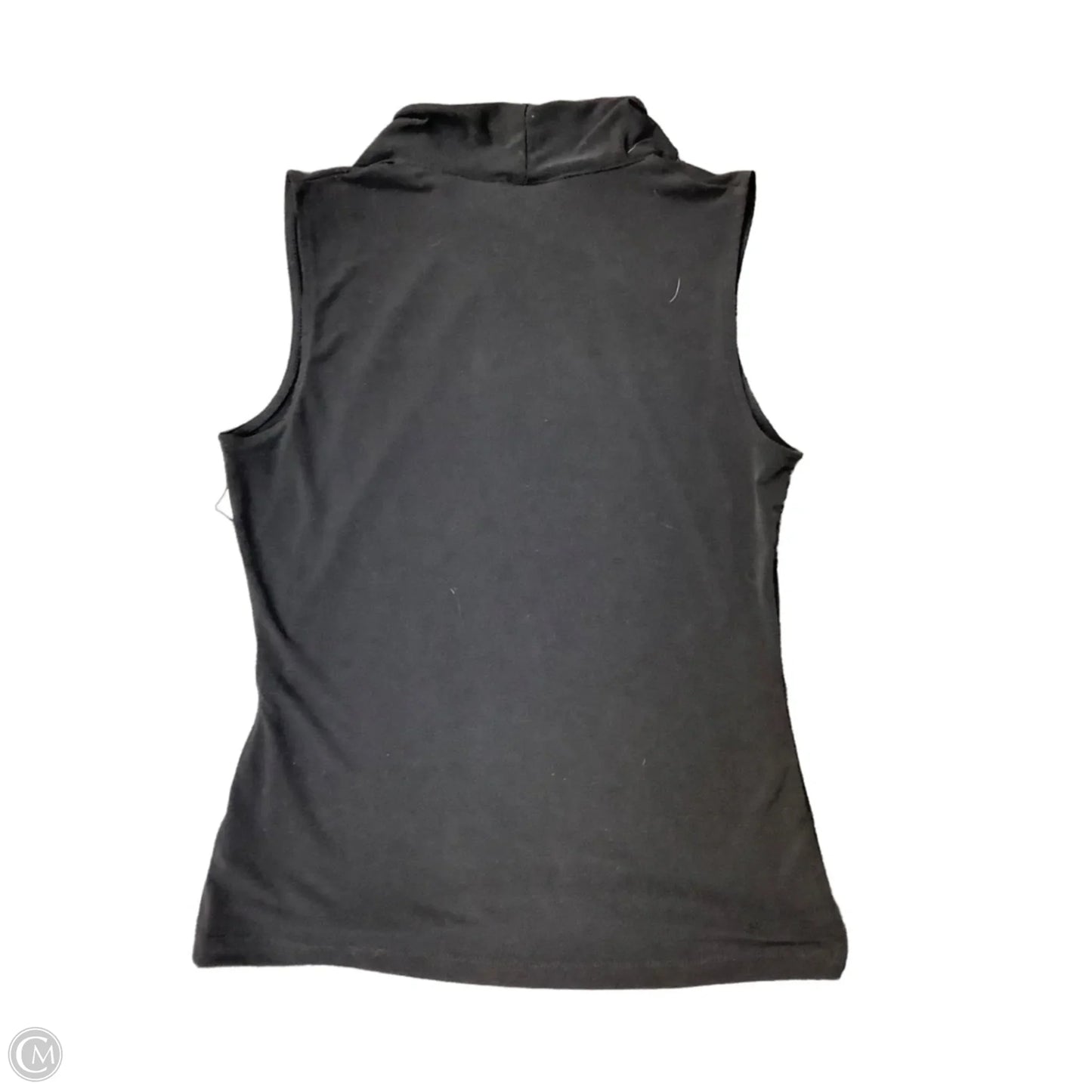 Top Sleeveless By Tahari In Black, Size: S