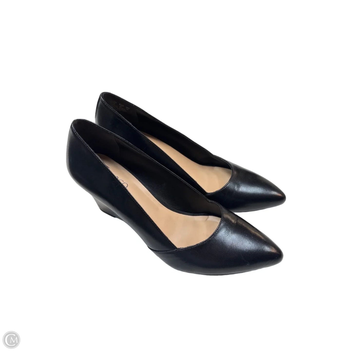 Shoes Heels Wedge By Franco Sarto In Black, Size: 10