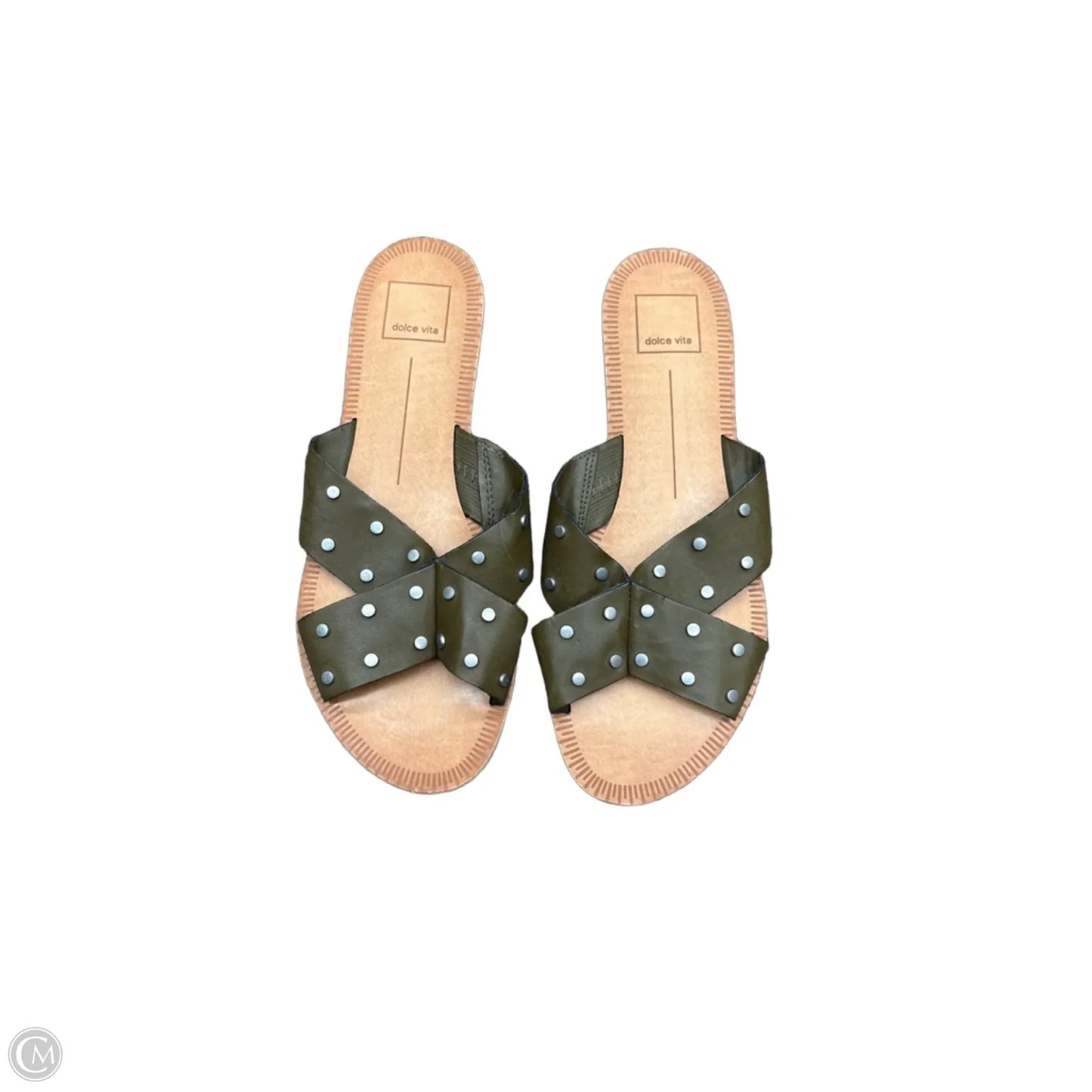 Sandals Flip Flops By Dolce Vita In Green, Size: 8.5