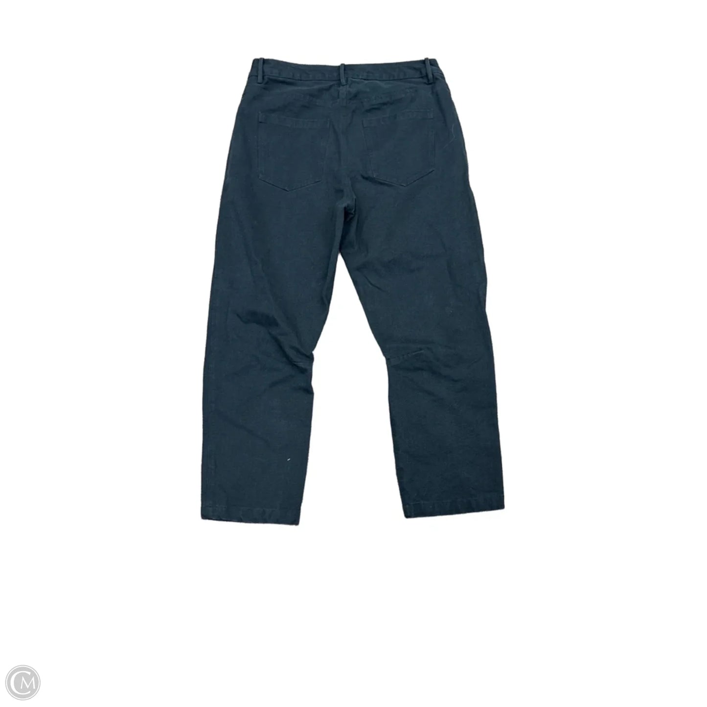 Jeans Wide Leg By Cmb In Black Denim, Size: Xl