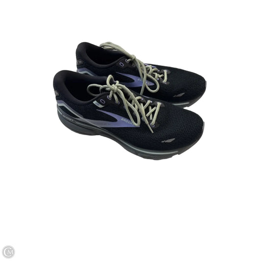 Shoes Athletic By Brooks In Black & Purple, Size: 10