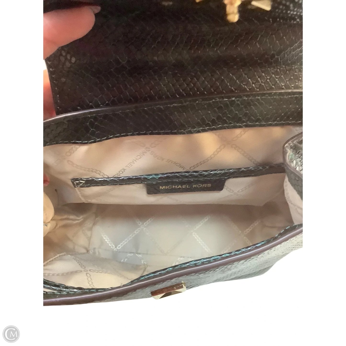 Backpack Designer By Michael Kors, Size: Small