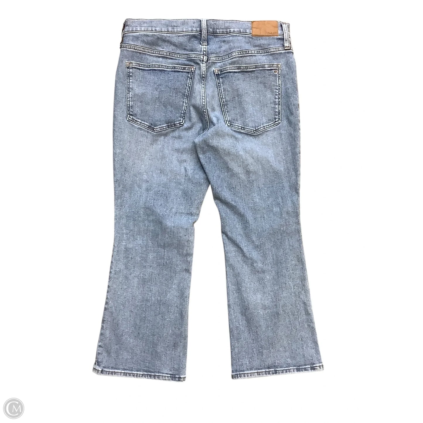 Jeans Straight By Madewell In Blue Denim, Size: 10p(30p)