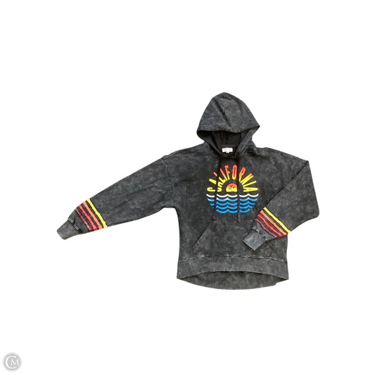 Sweatshirt Hoodie By Cmb In Grey, Size: S