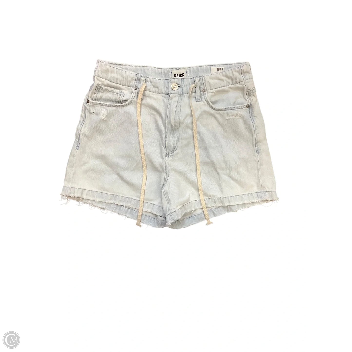Shorts By Paige In Blue Denim, Size: 4