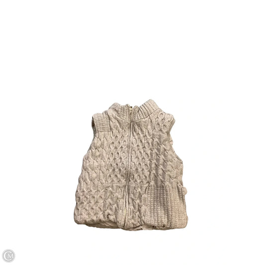 Vest Faux Fur & Sherpa By Joie In Tan, Size: L