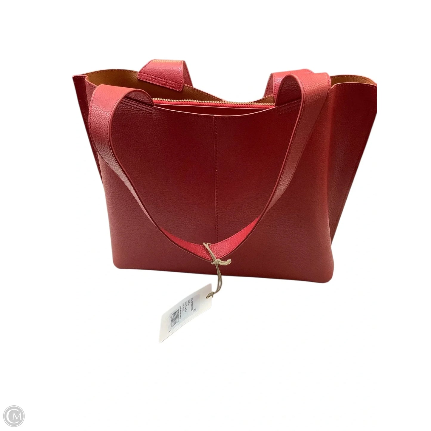 Handbag Leather By Hobo Intl, Size: Large