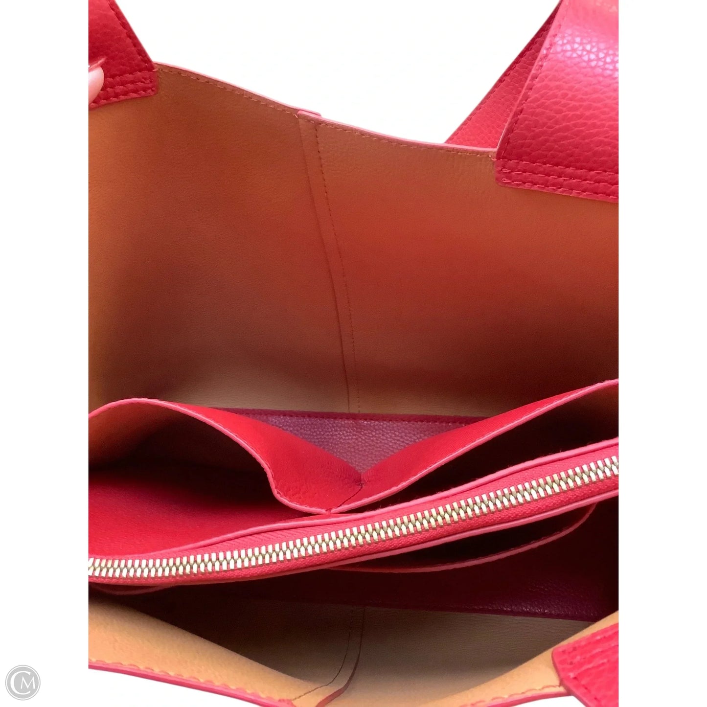 Handbag Leather By Hobo Intl, Size: Large