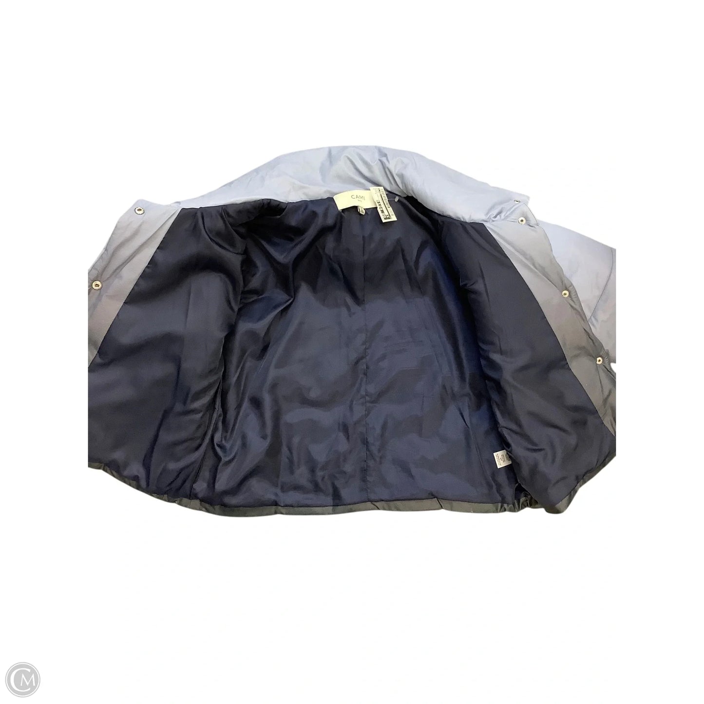Coat Puffer & Quilted By Cma In Blue, Size: S