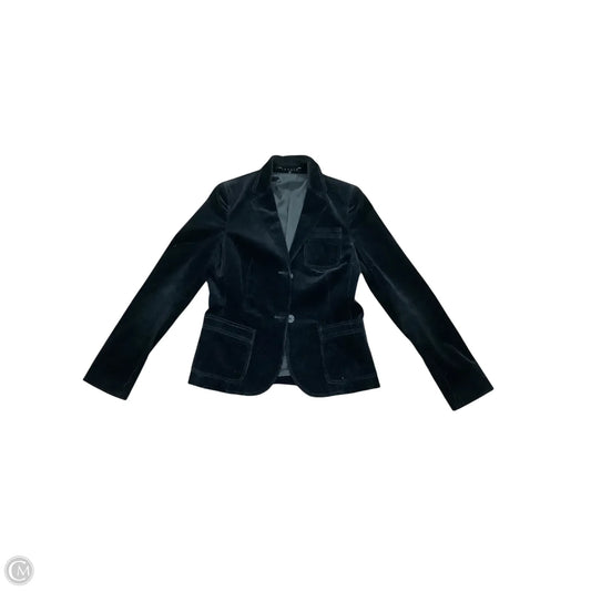 Jacket Shirt By Theory In Black, Size: 8