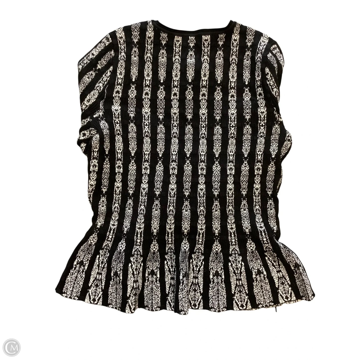 Top Long Sleeve By White House Black Market In Black, Size: Xl