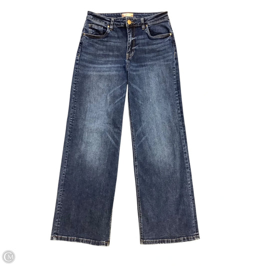 Jeans Wide Leg By Kut In Blue Denim, Size: 6