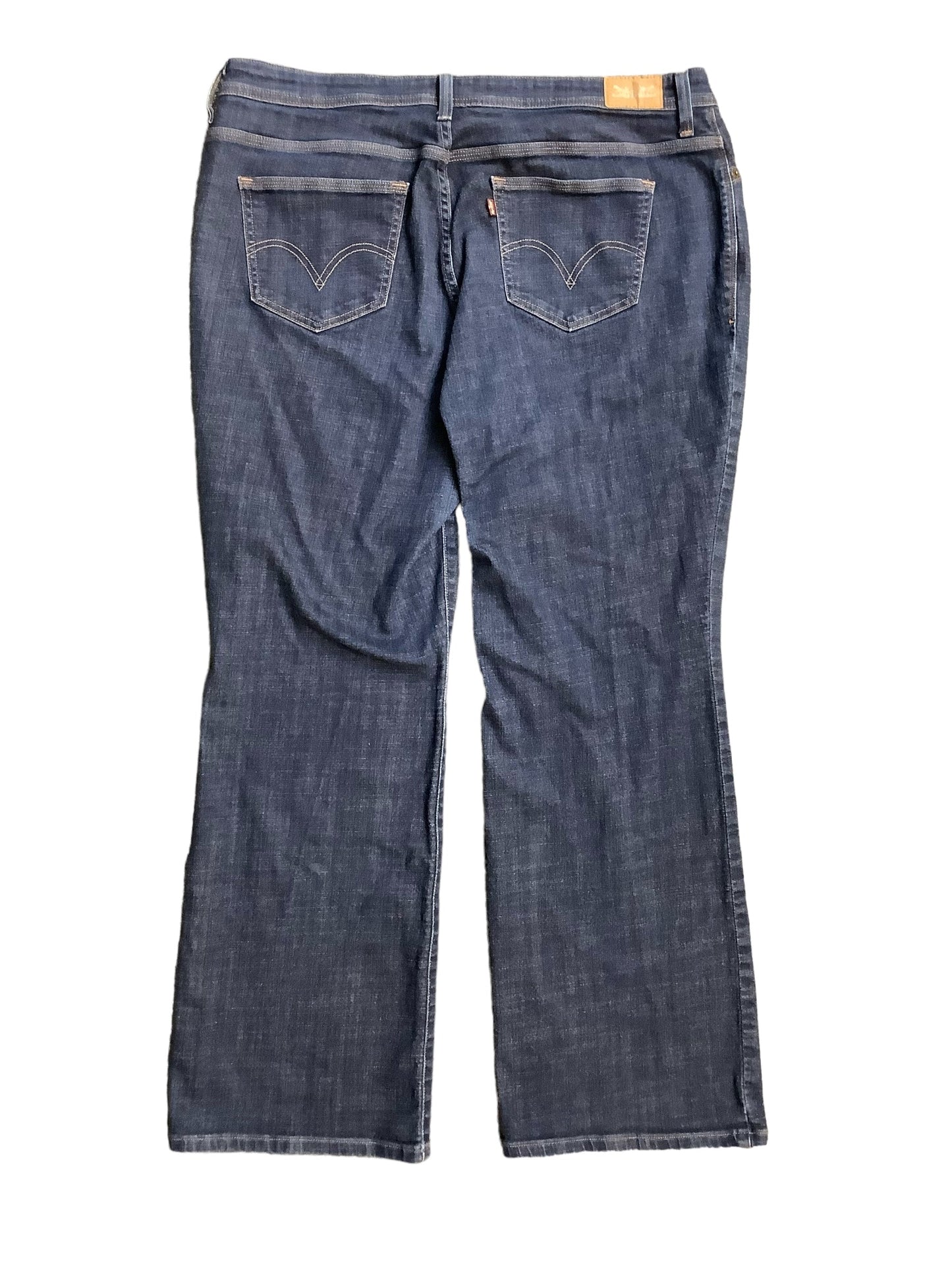 Blue Denim Jeans Straight Levis, Size 20