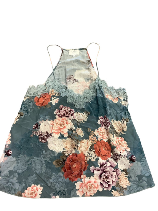 Top Sleeveless Designer By Johnny Was In Floral Print, Size: Xl