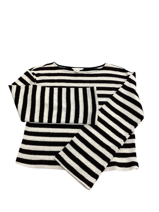 Sweater By H&m In Black & White, Size: Xs