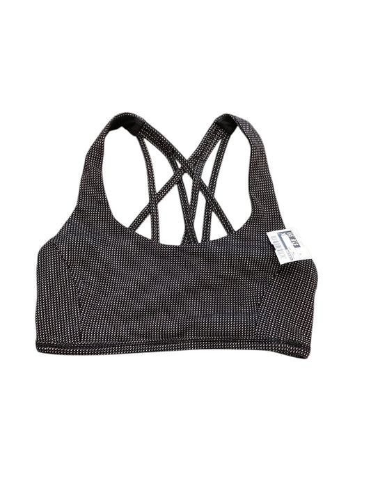 Athletic Bra By Lululemon In Black, Size: 6