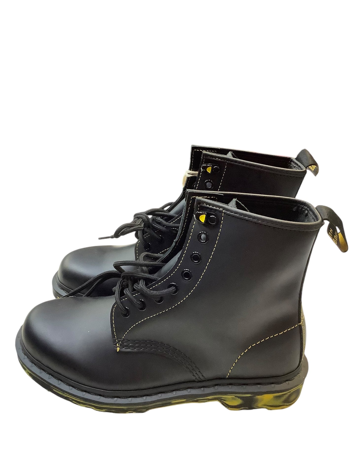 Boots Combat By Dr Martens In Black, Size: 8