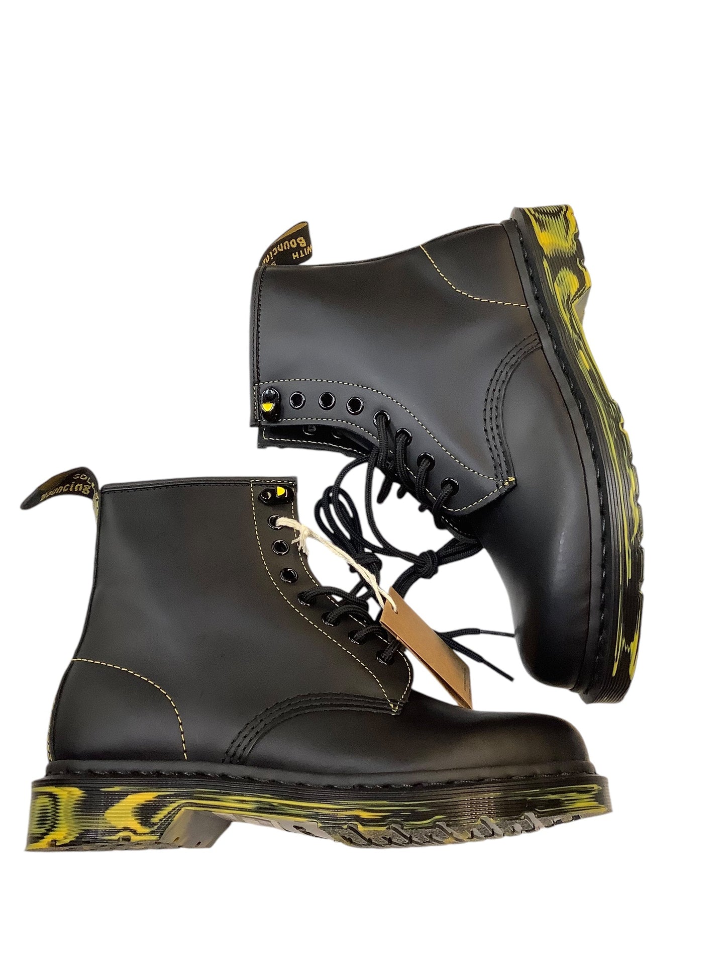 Boots Combat By Dr Martens In Black, Size: 8