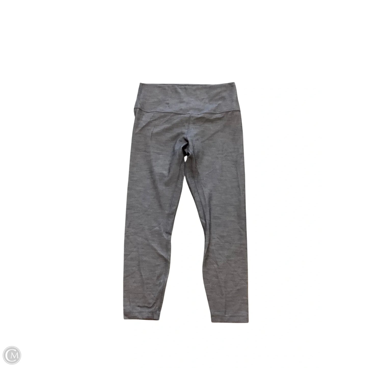 Athletic Leggings By Lululemon In Grey, Size: 12