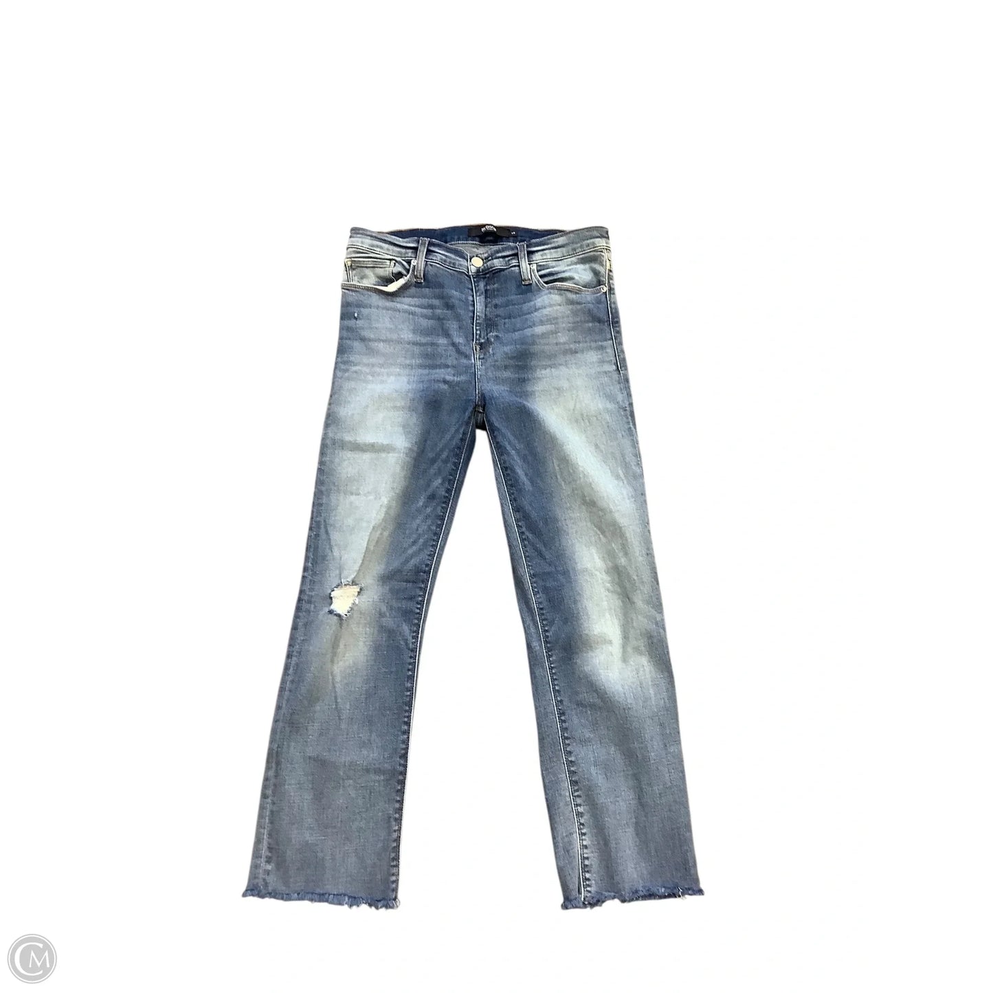 Jeans Flared By Hudson In Blue Denim, Size: 10(29)