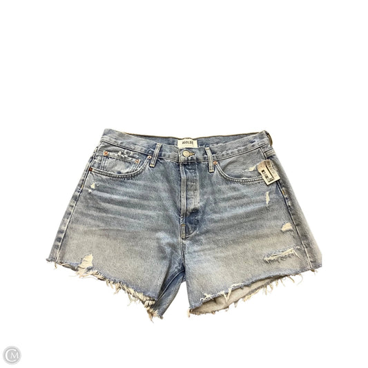 Shorts By Agolde In Blue Denim, Size: 10