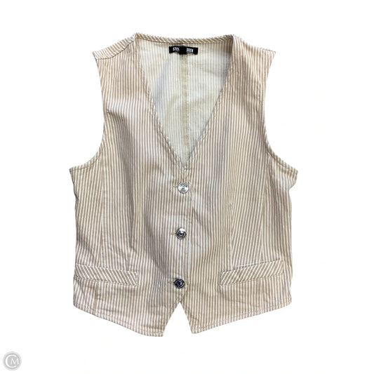 Vest Other By Steve Madden In Tan, Size: M