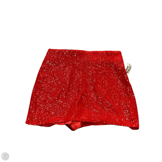Skort By Mumu In Red, Size: L